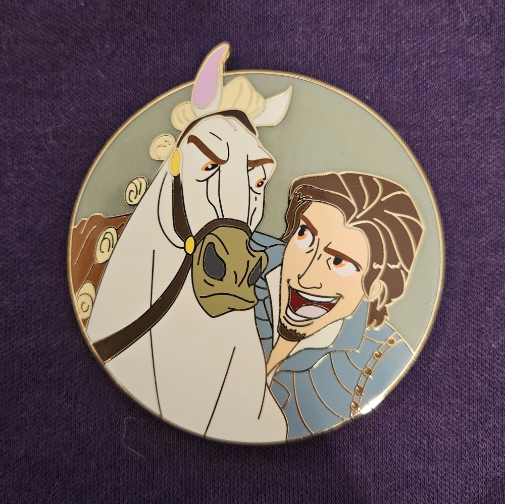 "Portrait Pals Flynn & Max" Fantasy Pin